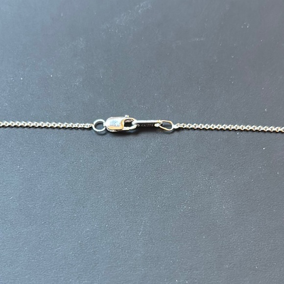 Zales Sterling Silver Kitten Moon Pendant Necklace Moon Diamond Accent One Size - Picture 6 of 8